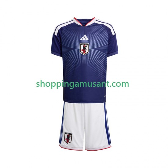 Maillot de Foot Japon Enfant Domicile Coupe du Monde 2026 Manche Courte