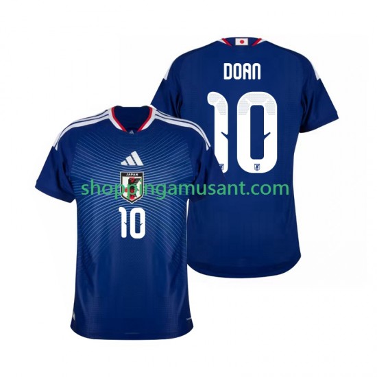 Maillot de Foot Japon Ritsu Doan 10 Homme Domicile Coupe du Monde 2026 Manche Courte