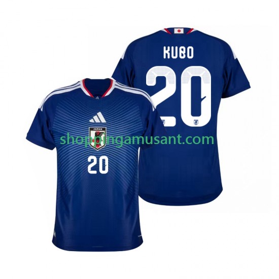 Maillot de Foot Japon Kubo 20 Homme Domicile Coupe du Monde 2026 Manche Courte