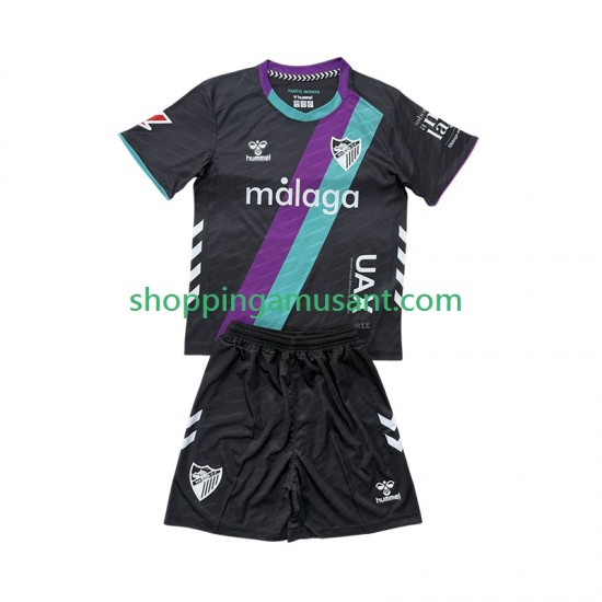 Maillot de Foot Málaga CF Enfant Extérieur 2025-2026 Manche Courte