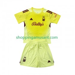 Maillot de Foot Nottingham Forest Gardien Enfant Domicile 2025-2026 Manche Courte