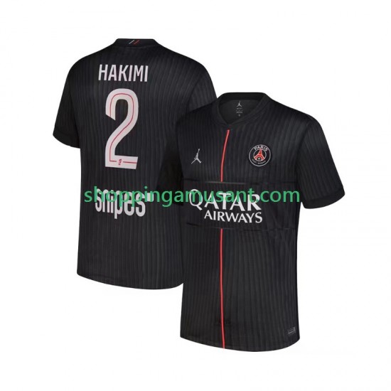 Maillot de Foot Paris Saint-Germain Achraf Hakimi 2 Homme 4ème 2025-2026 Manche Courte