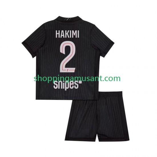 Maillot de Foot Paris Saint-Germain Achraf Hakimi 2 Enfant 4ème 2025-2026 Manche Courte