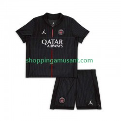 Maillot de Foot Paris Saint-Germain Enfant 4ème 2025-2026 Manche Courte