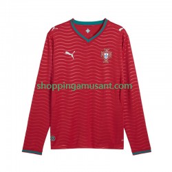Maillot de Foot Portugal Homme Domicile Coupe du Monde 2026 Manche Longue