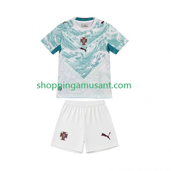 Maillot de Foot Portugal Enfant Extérieur Coupe du Monde 2026 Manche Courte