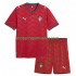 Maillot de Foot Portugal Enfant Domicile Coupe du Monde 2026 Manche Courte