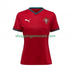 Maillot de Foot Portugal Féminine Domicile Coupe du Monde 2026 Manche Courte