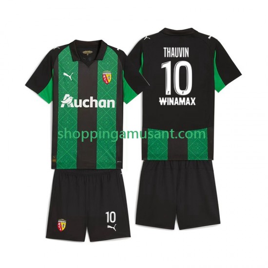 Maillot de Foot RC Lens Florian Thauvin 10 Enfant Extérieur 2025-2026 Manche Courte