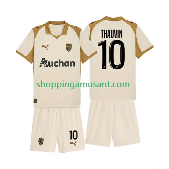 Maillot de Foot RC Lens Florian Thauvin 10 Enfant Neutre 2025-2026 Manche Courte