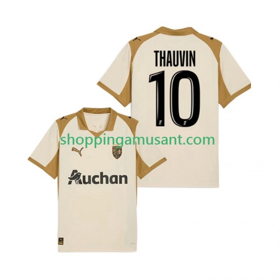 Maillot de Foot RC Lens Florian Thauvin 10 Homme Neutre 2025-2026 Manche Courte