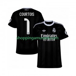 Maillot de Foot Real Madrid Thibaut Courtois 1 Gardien Homme Neutre 2025-2026 Manche Courte