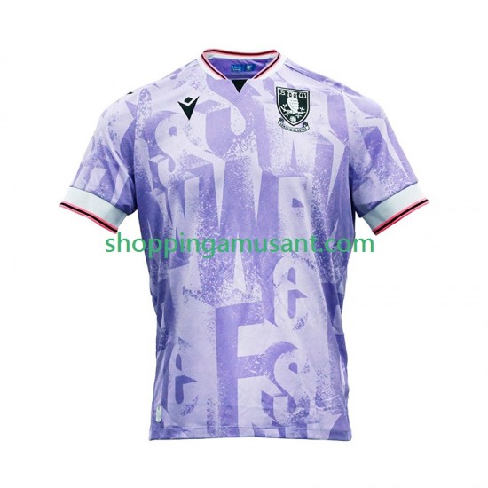 Maillot de Foot Sheffield Wednesday Homme Extérieur 2025-2026 Manche Courte