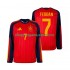 Maillot de Foot Espagne Ferran Torres 7 Homme Domicile Coupe du Monde 2026 Manche Longue