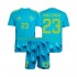 Maillot de Foot Espagne Unai Simon 23 Gardien Enfant Domicile Coupe du Monde 2026 Manche Courte