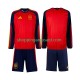 Maillot de Foot Espagne Enfant Domicile Coupe du Monde 2026 Manche Longue