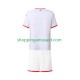Maillot de Foot Tunisie Enfant Extérieur 2025 Manche Courte
