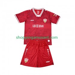 Maillot de Foot VfB Stuttgart Enfant Extérieur 2025-2026 Manche Courte
