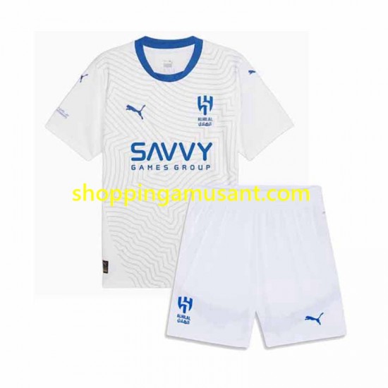 Maillot de Foot Al-Hilal Enfant Extérieur 2024-2025 Manche Courte