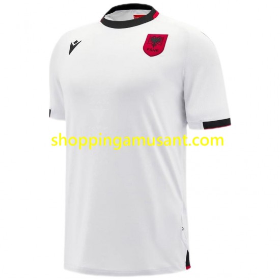 Maillot de Foot Albanie Homme Extérieur 2025 Manche Courte