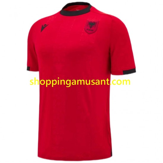 Maillot de Foot Albanie Homme Domicile 2025 Manche Courte