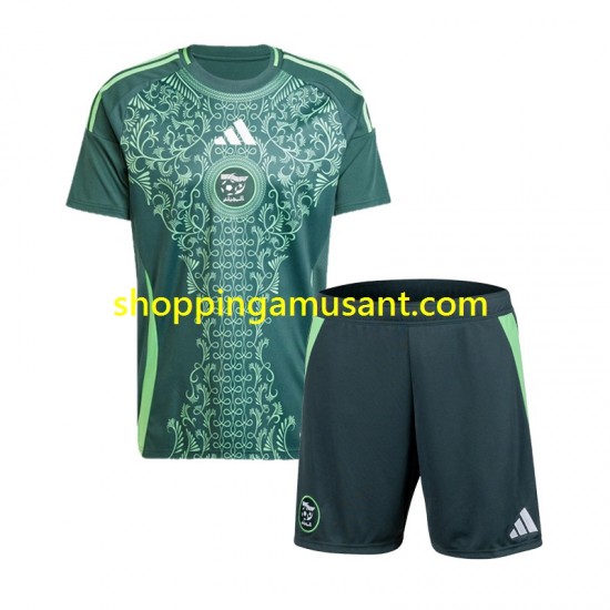 Maillot de Foot Algérie Enfant Extérieur 2024-2025 Manche Courte