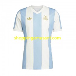 Maillot de Foot Argentine 50 Anniversary Homme Domicile Manche Courte