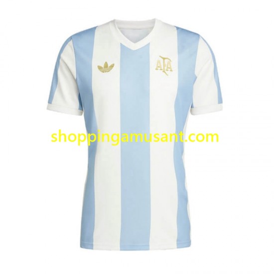 Maillot de Foot Argentine 50 Anniversary Homme Domicile Manche Courte