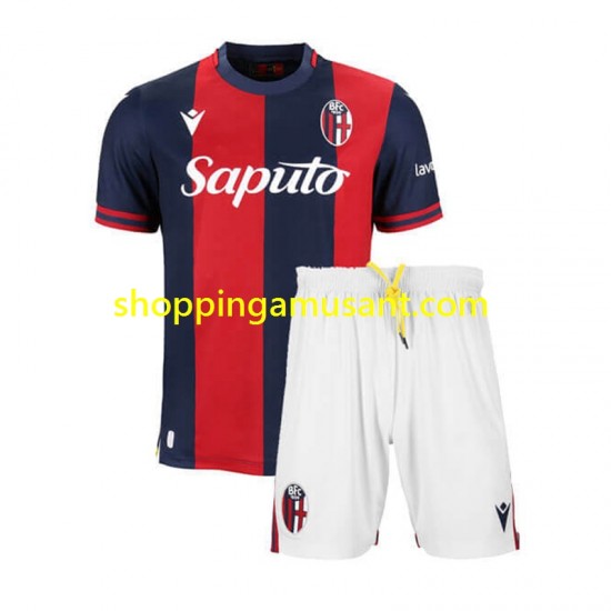Maillot de Foot Bologna Enfant Domicile 2024-2025 Manche Courte