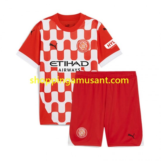 Maillot de Foot Girona Enfant Domicile 2024-2025 Manche Courte