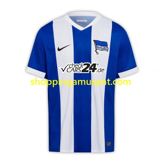 Maillot de Foot Hertha BSC Homme Domicile 2024-2025 Manche Courte