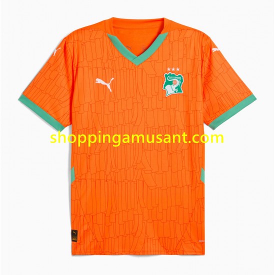 Maillot de Foot Côte d'Ivoire Homme Domicile 2025 Manche Courte