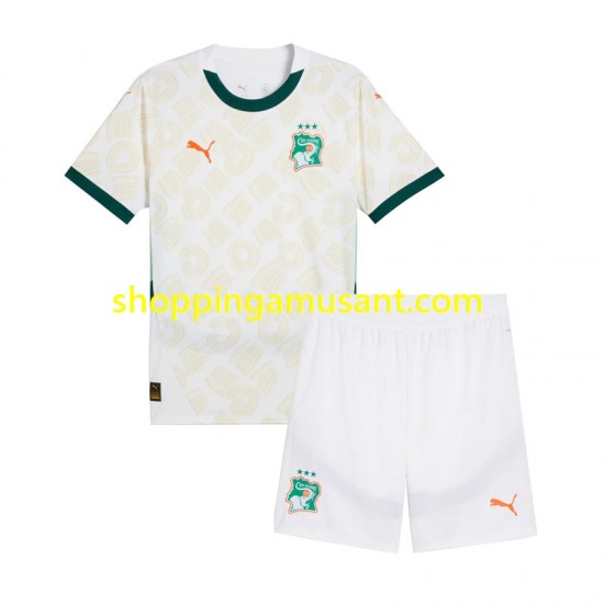 Maillot de Foot Côte d'Ivoire Enfant Extérieur 2025 Manche Courte