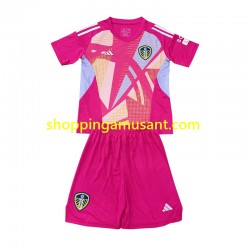 Maillot de Foot Leeds United Gardien Enfant Neutre 2024-2025 Manche Courte