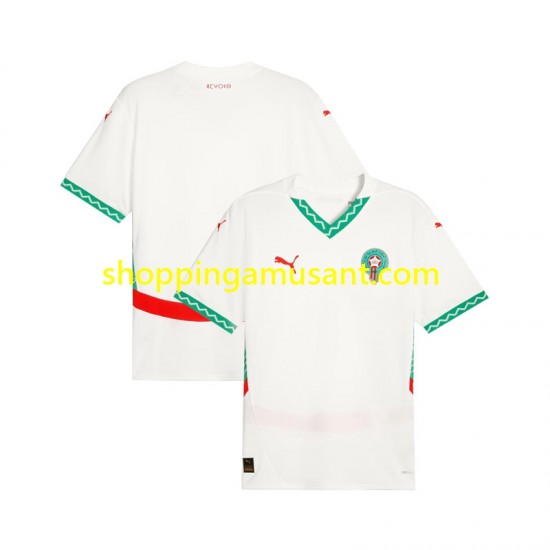 Maillot de Foot Maroc Homme Extérieur 2024 Manche Courte