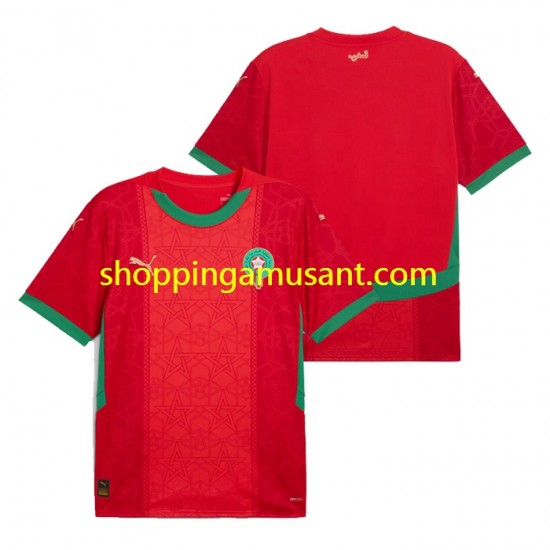 Maillot de Foot Maroc Homme Domicile 2024 Manche Courte