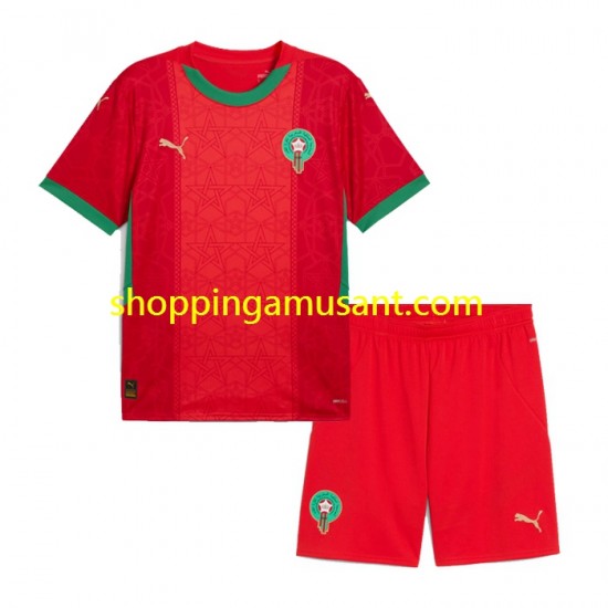 Maillot de Foot Maroc Enfant Domicile 2024 Manche Courte
