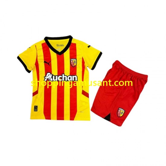 Maillot de Foot RC Lens Enfant Domicile 2024-2025 Manche Courte