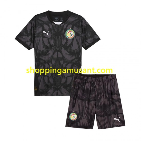 Maillot de Foot Sénégal Gardien Enfant Extérieur 2025 Manche Courte