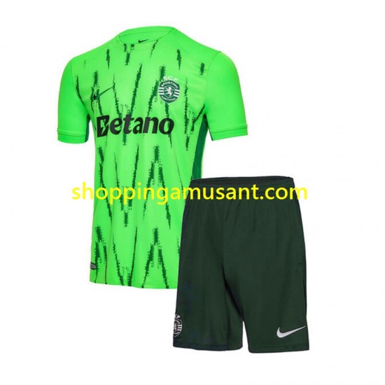 Maillot de Foot Sporting CP Enfant Neutre 2024-2025 Manche Courte