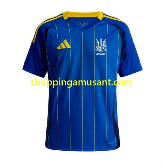 Maillot de Foot Ukraine Homme Extérieur 2024 Manche Courte