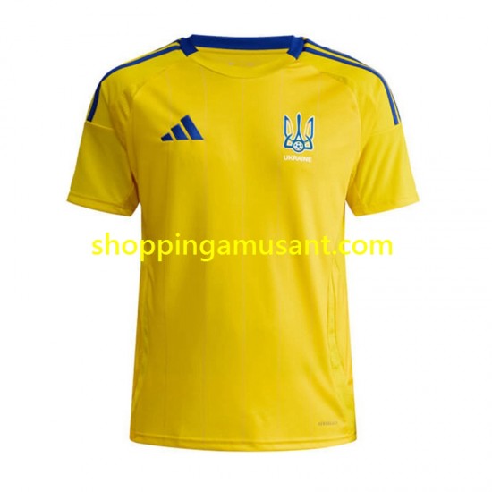 Maillot de Foot Ukraine Homme Domicile 2024 Manche Courte