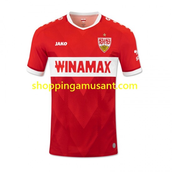 Maillot de Foot VfB Stuttgart Homme Extérieur 2024-2025 Manche Courte