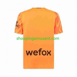 Maillot de Foot AC Milan Gardien Homme Extérieur 2023-2024 Manche Courte