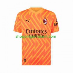 Maillot de Foot AC Milan Mike Maignan 16 Gardien Homme Extérieur 2023-2024 Manche Courte