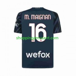 Maillot de Foot AC Milan Mike Maignan 16 Gardien Homme Neutre 2023-2024 Manche Courte