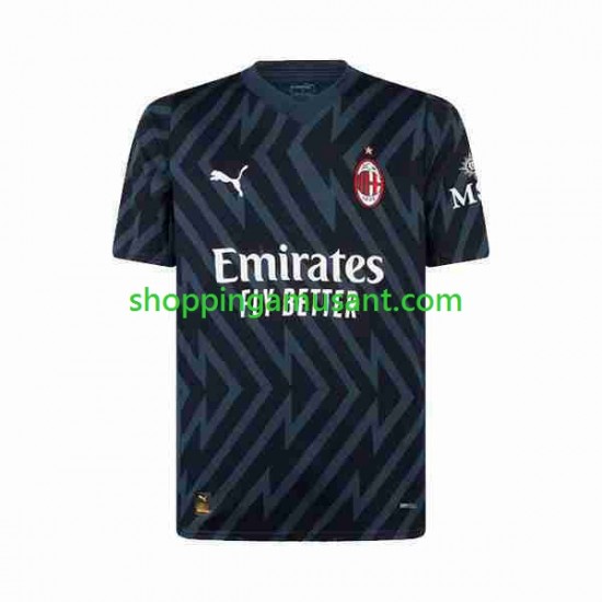 Maillot de Foot AC Milan Mike Maignan 16 Gardien Homme Neutre 2023-2024 Manche Courte