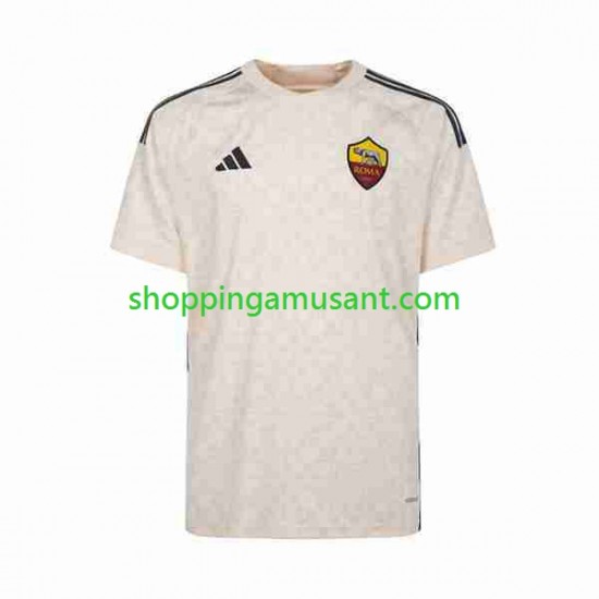 Maillot de Foot AS Rome Homme Extérieur 2023-2024 Manche Courte