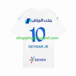 Maillot de Foot Al Hilal Neymar JR 10 Homme Extérieur 2023-2024 Manche Courte