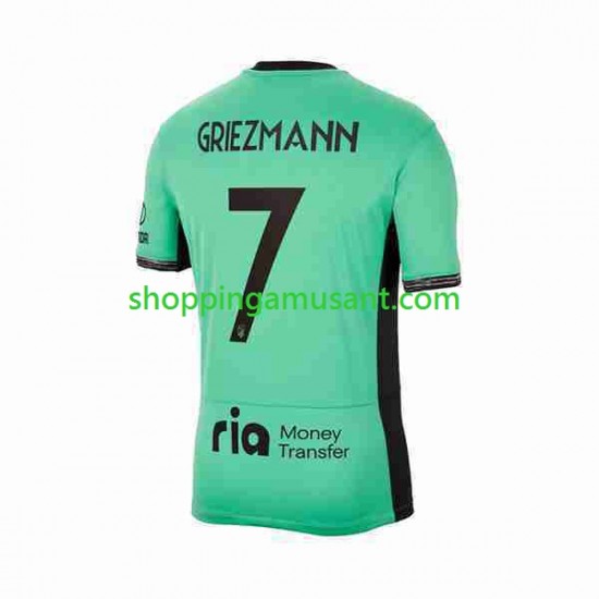 Maillot de Foot Atlético Madrid 2 Antoine Griezmann 7 Homme Neutre 2023-2024 Manche Courte